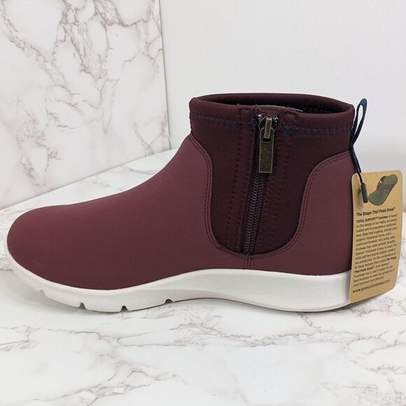 NEW REVITALIGN Women's Paddock Ankle Boot Burgundy 6 M Spenco - Picture 4 of 12